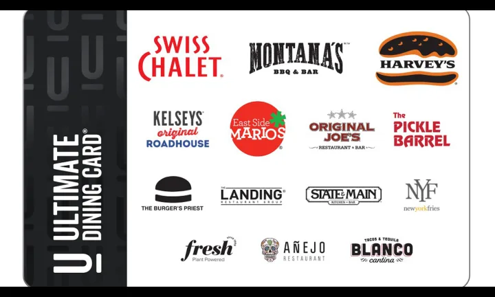 The Ultimate Dining Card Canada